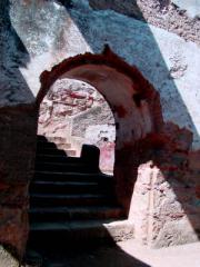 Ruins of Santa Clara church and convent in Antigua, Guatemala